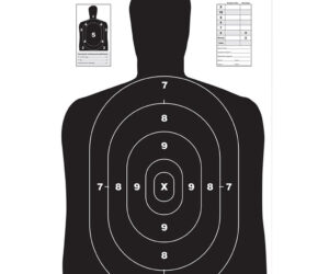Birchwood Casey EZE-Scorer Target BC-27 Black 23x35 in. 5 pk.