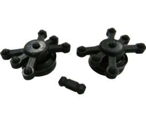 BowJax Crossbow Limb Dampener Black Split Universal w/ Bolt Spring Dampener