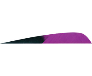 Gateway Parabolic Feathers Kuro Purple 4 in. LW 50 pk.