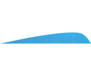 Gateway Parabolic Feathers Sky Blue 4 in. LW 50 pk.