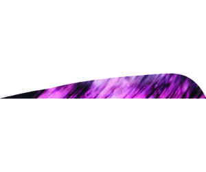 Gateway Parabolic Feathers Tre Purple 4 in. LW 50 pk.