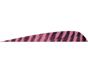 Gateway Parabolic Feathers Barred Flo Pink 4 in. RW 50 pk.