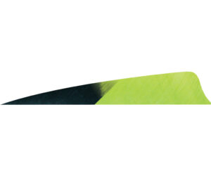 Gateway Shield Cut Feathers Kuru Chartreuse 4 in. RW 50 pk.