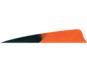 Gateway Shield Cut Feathers Kuru Tangerine 4 in. RW 50 pk.