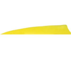 Gateway Shield Cut Feathers Sun Yellow 4 in. RW 50 pk.