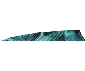 Gateway Shield Cut Feathers Tre Blue 4 in. RW 50 pk.