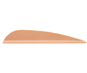 AAE Elite Plastifletch Vanes Sand 2.875 in. 100 pk.