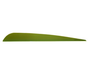 AAE Trad Vanes OD Green 4 in. 50 pk.