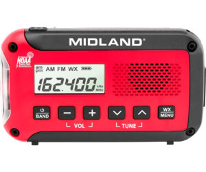 Midland Emergency Radio w/ AM/FM/Weather Alert.