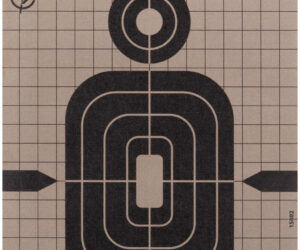 Ez Aim Adhesive Thermal Silhouette Target 8in