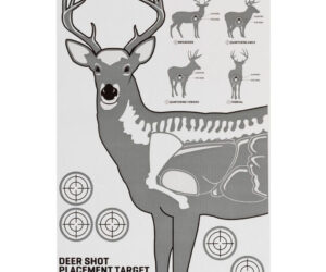 Ez Aim Deer Vitals Corrugated Target 23x25"
