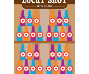 Birchwood Casey Dirty Bird Lucky Shot Bottles 12x18" 6pk