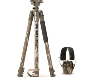 BOG Deathgrip Tripod w/E-Max Pro Muffs MO Bottomland