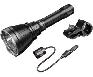 Fenix HT18R Hunting Bundle Light, Filters, Mount, Pressure Switch