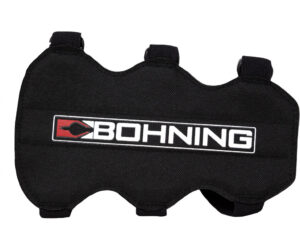 Bohning 3 Strap Armguard Black