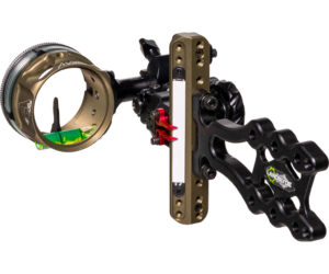 Axcel LANDSLYDE Slider Tactical Bowhunting Sight AVX-41 Scope 1 Pin .010 Green Fiber