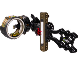 Axcel LANDSLYDE Slider Tactical Bowhunting Sight AccuStat II Micro 4 Pin .019