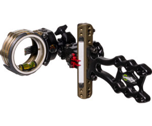 Axcel LANDSLYDE Slider Tactical Bowhunting Sight AccuStat II Micro 4 Pin .010