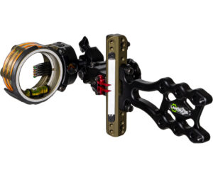 Axcel LANDSLYDE Slider Tactical Bowhunting Sight AccuStat II Micro 5 Pin .019