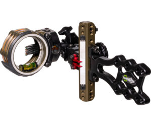 Axcel LANDSLYDE Slider Tactical Bowhunting Sight AccuStat II Micro 5 Pin .010
