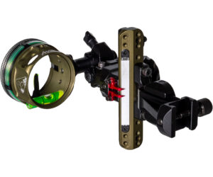 Axcel LANDSLYDE Picatinny Slider Sight Tac. BH AVX-41 1 Pin .010 Green Fiber