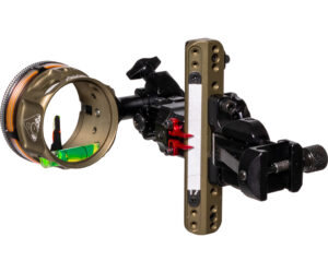 Axcel LANDSLYDE Picatinny Slider Sight Tac. BH AVX-41 Ranger DBL Pin .019 Gr./Red Fiber