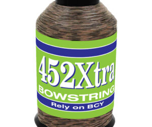 BCY 452Xtra Bowstring Material Tan/Black 1/4 lb.