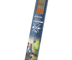 Fin Finder Raider Pro Bowfishing Arrow w/ Slide Orange with Kraken 3 Barb Points 3pk.