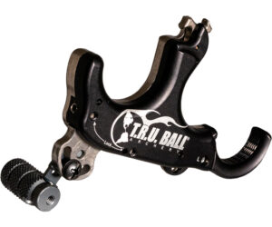 Tru Ball Trident Pro Flex Release 3 Finger Adjustable Silver Brass Large