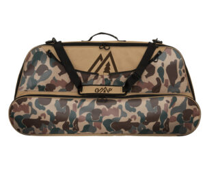 October Mountain Retro Bow Case Tan/Fred Bear Camo 36 in.