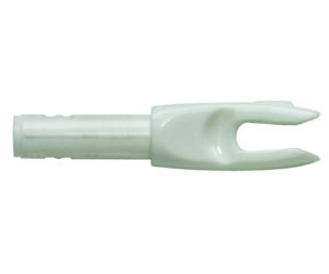 Easton 4mm G Nocks White Small Groove 12 pk.