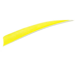 Trueflight Shield Cut Feathers Chartreuse 5 in. LW 100 pk.