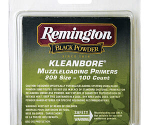 Remington Kleanbore Muzzleloading Primers 209 Primer 100 pk. HAZMAT