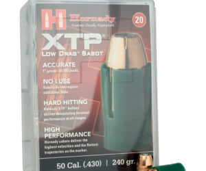 Hornady Muzzleloading Sabots with Bullets 50 Cal. 240 gr. XTP 20 rd.