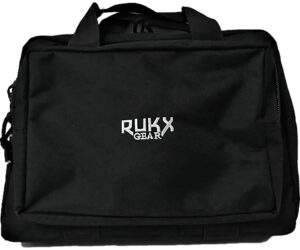 ATI Rukx Gear Double Pistol Case Black