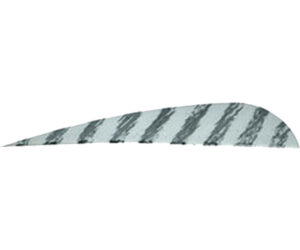 Gateway Barred Feathers White 4 in. RW 50 pk.