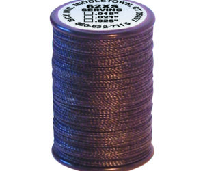 BCY 62XS Braided Center Serving Black .025 60 yds.