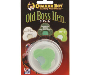 Quaker Boy Old Boss Hen Turkey Call 3 pk.