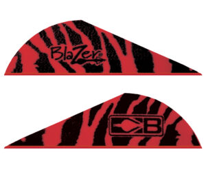 Bohning Blazer Vanes Red Tiger 100 pk.