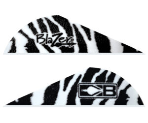 Bohning Blazer Vanes White Tiger 100 pk.