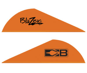 Bohning Blazer Vanes Neon Orange 1000 pk.