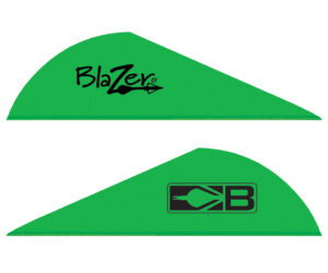 Bohning Blazer Vanes Neon Green 1000 pk.