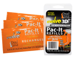 Dead Down Wind 3D+ Pac-It Field Spray Refills 3 pk.