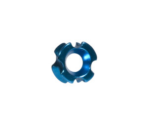 October Mountain TriView Peep Blue 1/4 in