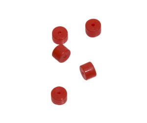October Mountain Turbo Button 2.0 Red 100 pk.