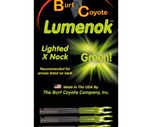 Lumenok Lighted Nocks Green X 3 pk.