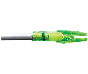 Lumenok Lighted Nocks Green Gold Tip 3 pk.