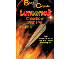 Lumenok Crossbow Nocks HD Orange Flat Gold Tip 3 pk.