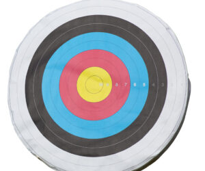 Saunders Toughenized Skirted Target Face Four Color 80 cm.
