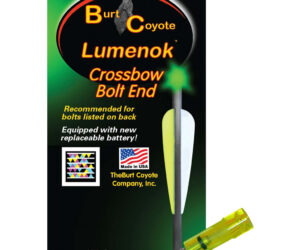 Lumenok Crossbow Nocks Green Flat Gold Tip 3 pk.